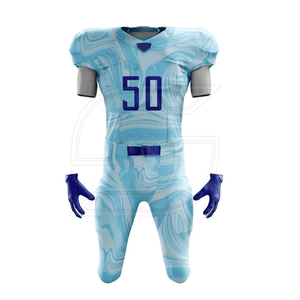 El uniforme de fútbol americano paquistaní personalizable para Jóvenes incluye pantalones de jersey con diseño propio para ropa de equipo - Product Image 2