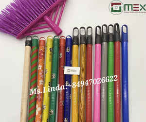 Palo de mopa de PVC de alta calidad con mango de escoba de madera de eucalipto al por mayor escobas y recogedores - Product Image 6