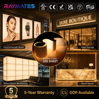 Panneau lumineux LED flexible haute luminosité DC24V de 10 m à prix d'usine pour rétroéclairage diffuseur de grande surface