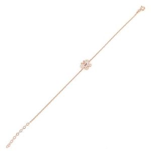 925 Sterling <b>Silver</b> Butterfly <b>Bracelet</b> with Pink and White Crystals Elegant <b>Bangle</b> - Product Image 3