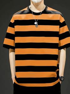 เสื้อยืดแขนยาว260g สำหรับผู้ชายเสื้อ2026คอกลมสีพื้นผ้าฝ้ายแท้สำหรับฤดูใบไม้ผลิสีพื้นเสื้อทรงหลวมของผู้ชาย11สี - Product Image 2