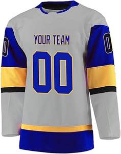 Top Trending Unisex Adulto Hockey sobre hielo Jersey Sublimación personalizada Impresión Directa Fábrica 3D Diseño Niños Niñas - Product Image 5