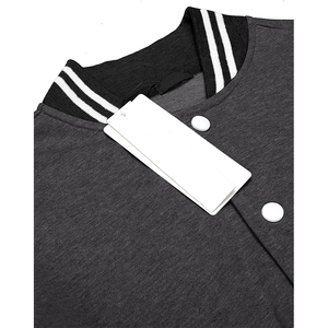 Wholesale Custom Designer Logo <b>Jackets</b> Casual Baseball <b>Jacket</b> Letterman Coat Cotton Polyester Unisex Varsity <b>Jackets</b> - Product Image 3