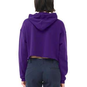 Sweat Jogger stacked Pants track suit Set Tracksuit custom Puff Print <b>Crop</b> <b>Top</b> Hoodie - Product Image 4