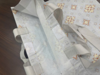 Sac de courses réutilisable en PP non tissé écologique 100-120 g/m² avec poignée longue, surface mate et lamination personnalisée