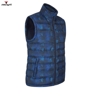 Vente chaude de haute qualité personnalisé casual confortable hommes respirant gilets bouffants personnalisés coupe-vent gilets gonflés pour hommes - Product Image 3