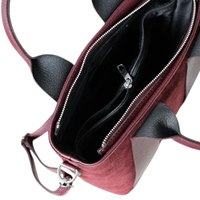 Sac fourre-tout décontracté pour femme en cuir suédé pliable, luxueux et durable, élégant, multi-poches, bandoulière amovible, fermeture éclair