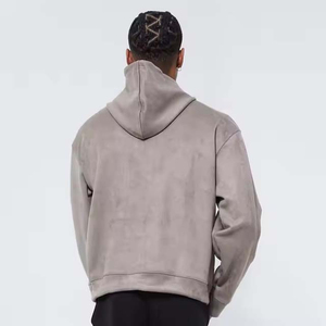 2026 New Style Men's High Quality Customizable Fleece Half Zip Hoodies OEM Design with Digital Printing Embroidery Logo Winter - Product Image 2