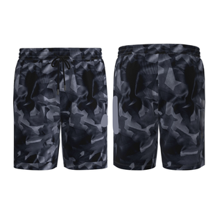 Short de golf 100% polyester de haute qualité pour homme Bermuda confortable à séchage rapide pour entraînement de plage à motif solide - Product Image 5