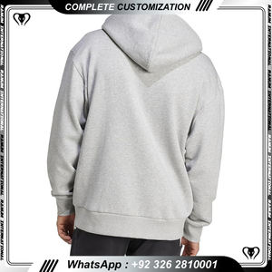 Sweats à capuche complets surdimensionnés pour hommes sweats à capuche en coton polaire de haute qualité pour hommes - Product Image 5