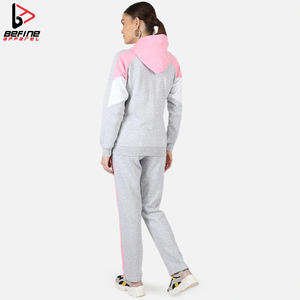 Wholesale Custom Logo 100% Cotton Women Sportswear Sweat <b>Suits</b> <b>Green</b> Unisex <b>Men</b> Sweatsuit Tracksuit Set Jogging <b>Suit</b> Fall - Product Image 4