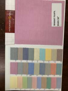 Tissu de chemise en polycoton de luxe Bharat Fila Feel pour la confection de chemises à l'exportation à un prix abordable. - Product Image 5