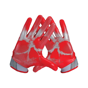 QST ถุงมือเล่นกีฬาที่เหนียวมากถุงมือรักบี้ถุงมือซิลิโคนเคลือบฝ่ามือถุงมืออเมริกันไม่ลื่น - Product Image 2