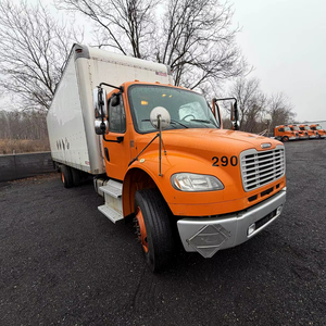 Camión de Carga Freightliner M2 de Alcance Global - Morgan Dry Box Van - ¡Bajo Kilometraje! Camión Usado de 28 pies con Caja y Puerta Trasera Elevable 4k - Product Image 5