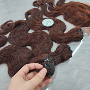 Paquete de precio al por mayor de cutícula completa de onda de cuerpo de cabello humano vietnamita sin procesar de alta calidad - Product Image 4