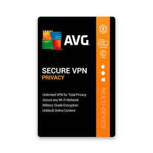 AVG Secure VPN 2 años 10 Dispositivos - Product Image 1