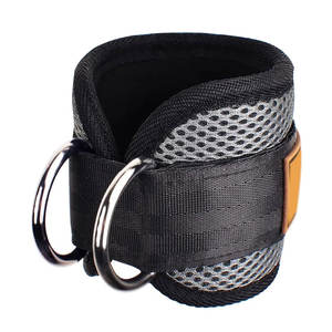 Sangles de cheville de gymnastique sur mesure de style unique Sangles de cheville de couleur unie Sangles de cheville d'entraînement à bas prix dans toutes les tailles de couleurs et logo - Product Image 5