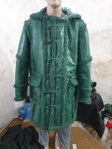 Custom Embossed Snakeskin Mens Real Leather <b>Coat</b> Custom Made Leopard Skin Texture Leather Jacket Embossed Leopard Ladies Jacket - Product Image 6