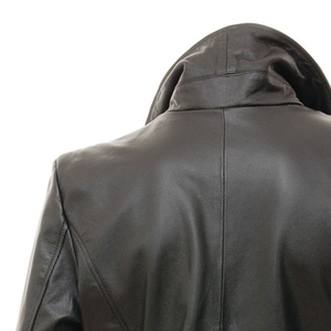 Chaqueta de cuero sintético para hombre, estilo casual, inspirada en las tendencias, para uso diario. - Product Image 6