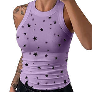 Fabricant Vente directe de haute qualité 100% coton/fibre de bambou Débardeurs pour femmes respirants et abordables - Product Image 4