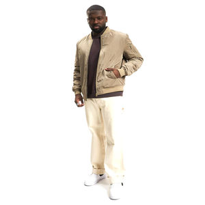 Latest Men's Winter Bomber <b>Jacket</b> <b>Quilted</b> Warm with Stand Collar High Street Style New Design Hood Letter <b>Pattern</b> Eco-Friendly - Product Image 6