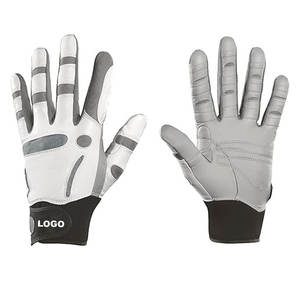 Gants de golf en peau de mouton de haute qualité pour hommes conception personnalisée en cuir véritable prix de gros pour le sport - Product Image 5
