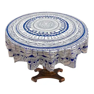 New Arrival Unique Customized Design 100% Pure Cotton Embroidered Wedding <b>Table</b> <b>Cloths</b> for Sale - Product Image 1