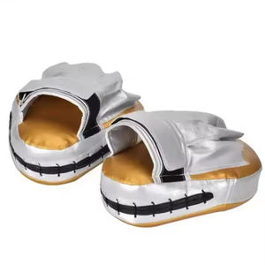 Manoplas de cuero personalizadas profesionales para Focus Training Factory Venta al por mayor MMA Taekwondo Kick Boxing Karate Products - Product Image 2