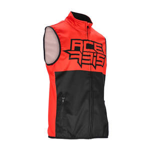Chaleco Softshell Lineal Acerbis MX, Ropa Deportiva de Carreras Transpirable y Resistente al Viento con Logotipo Personalizado, Estampado Impermeable para Motocross y ATV - Product Image 1
