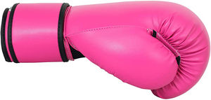 Gants de boxe en cuir personnalisés professionnels en gros, haute respirabilité, fermeture à boucle et crochet, poignées de main élégantes, OEM pour l'entraînement - Product Image 4