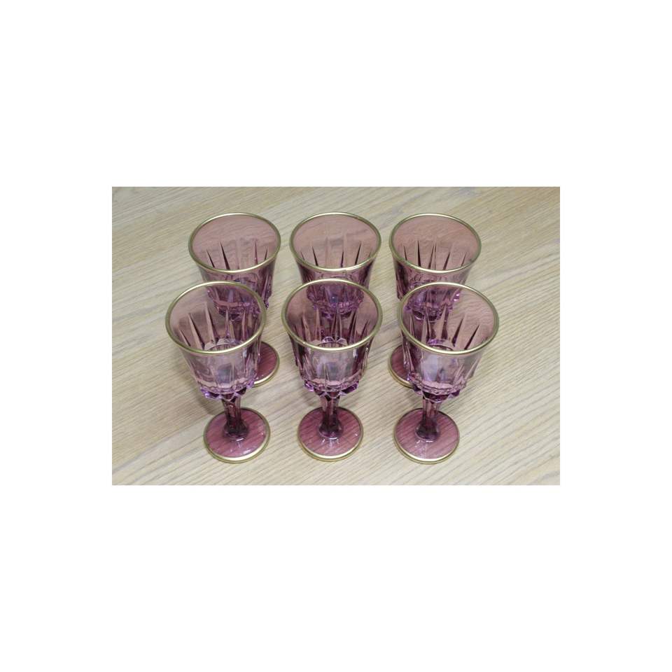 Footed Liqueur Glass Set of 6 Coffee Side