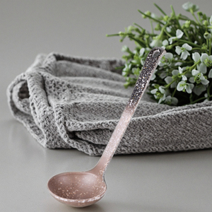 Precio barato de fábrica de melamina de restaurante de plástico grande cuchara de sopa - Product Image 4