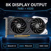 Nouvelle carte graphique RTX 3050 8 Go GDDR6 128 bits pour carte vidéo, double ventilateur, 4K 8K, GPU de jeu, pièces d'ordinateur de bureau
