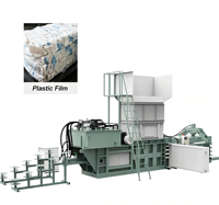 Presse à balles horizontale hydraulique multifonctionnelle pour cartons, canettes, films, vêtements et papier en promotion