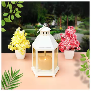 Linternas con estilo 2025 Linternas de vela de cobre de Estilo Vintage Diseño colgante de metal Perfecto para bodas y decoración de Navidad Linterna - Product Image 5