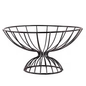 Cesta de frutas de Metal de estilo lujoso, cuenco decorativo Premium para mesa de comedor, encimera de cocina, elegante y duradero para el hogar - Product Image 5