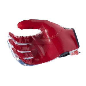 OEM Services ALAMS INTERNATIONAL <b>Leather</b> American <b>Football</b> Gloves High Quality Custom Design - Product Image 5