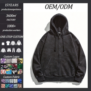 Sudadera con Capucha para Hombre, Estilo Americano, Holgada, con Estampado Digital, Tallas Grandes, 100% Algodón, ODM, con Bolsillo, Lavada, para Otoño e Invierno - Product Image 1