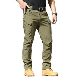 Combinaison de travail respirante multi-poches en polyester à séchage rapide pour hommes sports de plein air voyage randonnée escalade - Product Image 3
