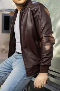 Chaquetas de Cuero Reversibles Impermeables y Elegantes para Hombre, Hechas a Medida con Mangas Largas, Precios Listos para el Invierno - Product Image 3