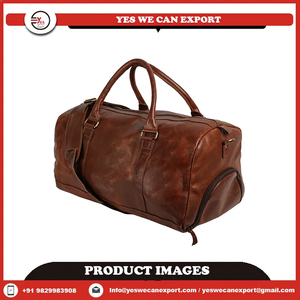 Sac de voyage en cuir de buffle fait à la main élégant pleine fleur sac de sport fourre-tout Weekender personnalisé à la mode vente prix bon marché - Product Image 2