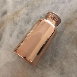 Copper Bottle with Hammered Design for Detox Water - Product Image 1