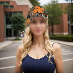 หมวกบีนนี่แจ็คการ์ดสำหรับผู้ชายระบายอากาศได้ดีหมวกบีนนี่ผ้าแจ็คการ์ดสำหรับฤดูหนาว - Product Image 5