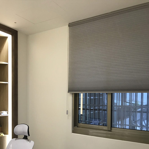 Honeycomb Blinds Cellular Shades <b>Light</b> Filtering Woven Glass Technique Polyester <b>Rope</b> Format Art Deco Design Energy Saving Home - Product Image 3