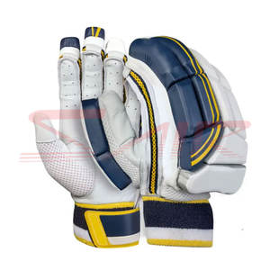 Gants de cricket personnalisables de haute qualité avec des options de taille et de couleur en cuir confortables pour l'affichage du logo - Product Image 1