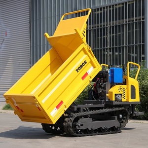 Mini Dumper sur chenilles, camion à benne basculante à vendre, en stock maintenant, livraison rapide, achetez directement en usine - Product Image 6