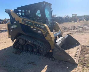 Minicargador ASV VT70 más popular del mercado, cargadora de orugas con motor de 74,3 HP turboalimentado de flujo hidráulico de cubo EROPS - Product Image 6