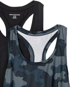 Haute qualité femmes Camo débardeur nouveau Design Fitness Gym Stringer respirant Muscle haut de course Logo personnalisé fait Jersey tissu - Product Image 1