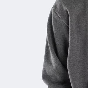 100% algodón de alta calidad personalizado Unisex de talla grande sudaderas de invierno nuevo diseño en relieve de gran tamaño sudaderas con capucha para bordado - Product Image 3