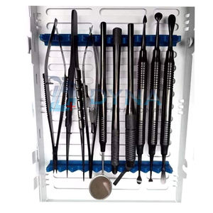 Micro Kit de Cirugía Oral Periodontal Instrumentos Quirúrgicos Negro Certificado CE - Product Image 3